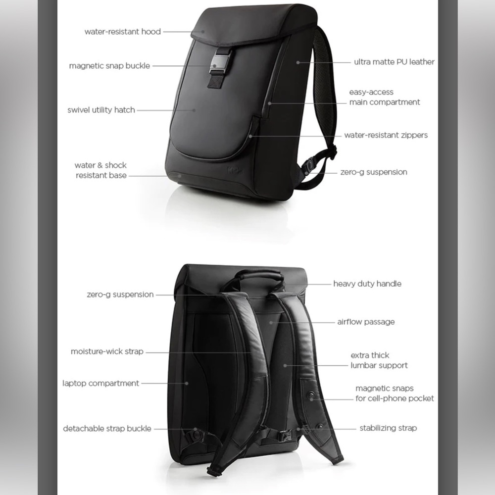 Keep Pursuing Backpack Zero G Weight Reducing Bag… - image 2